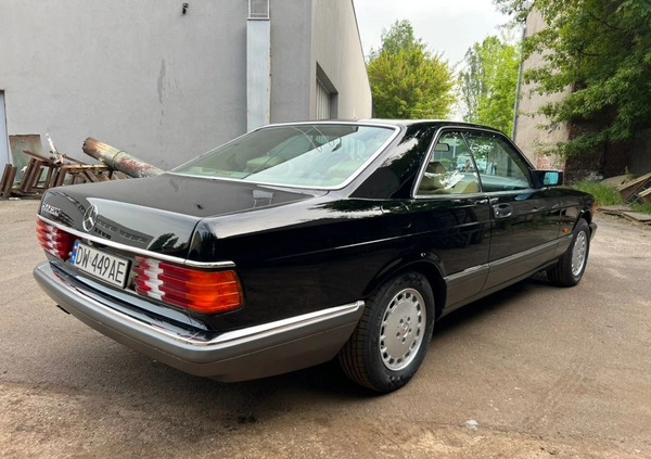 Mercedes-Benz Klasa S cena 134900 przebieg: 214000, rok produkcji 1989 z Łódź małe 742